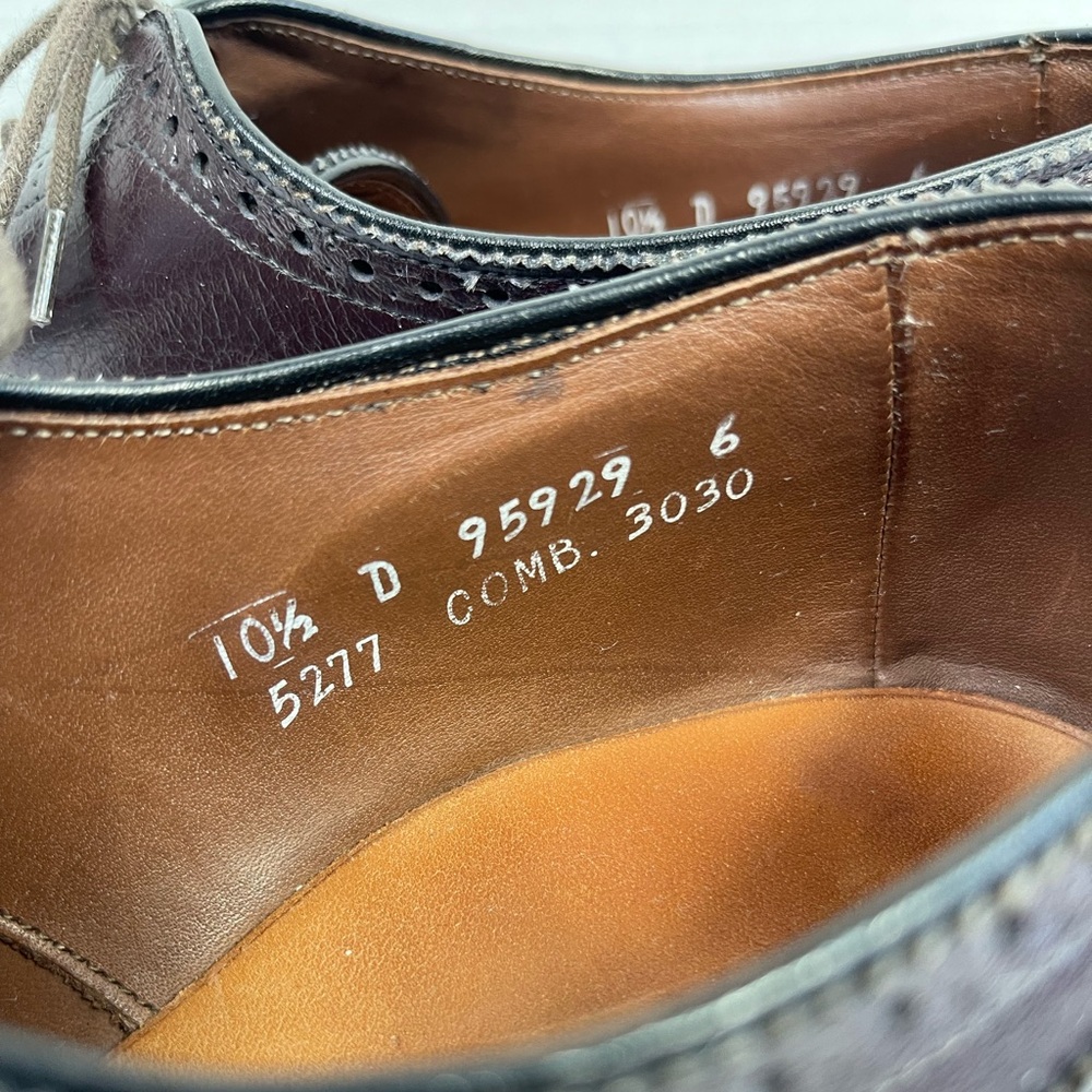 Brown Leather Dress Shoes - Picture 4 of 9